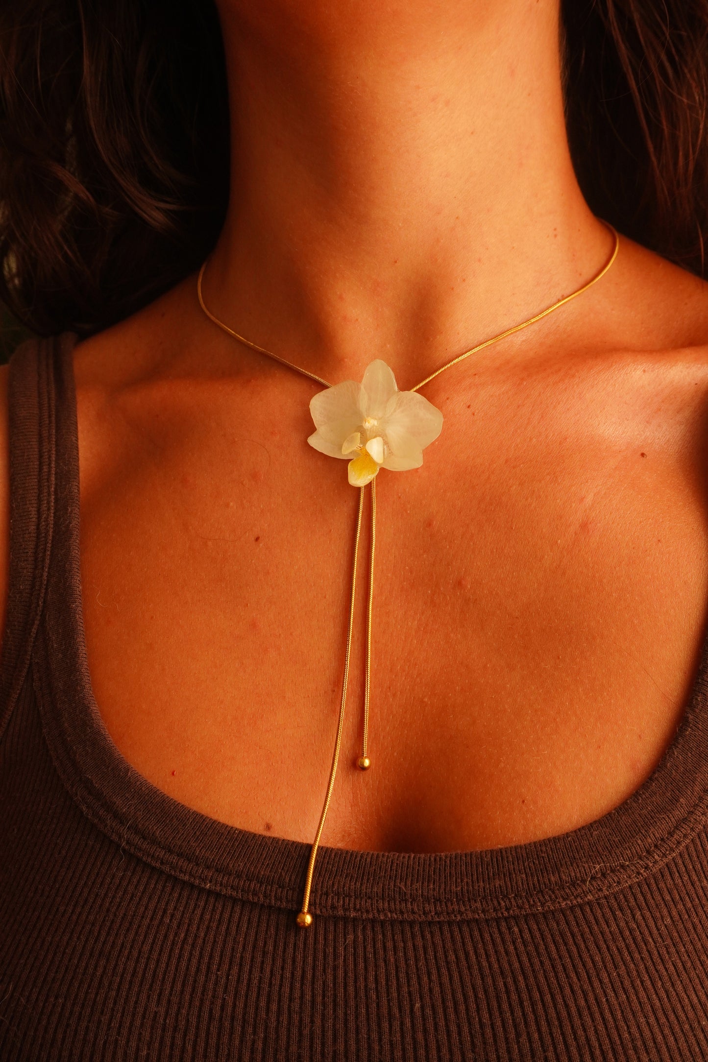 Orchid Necklace