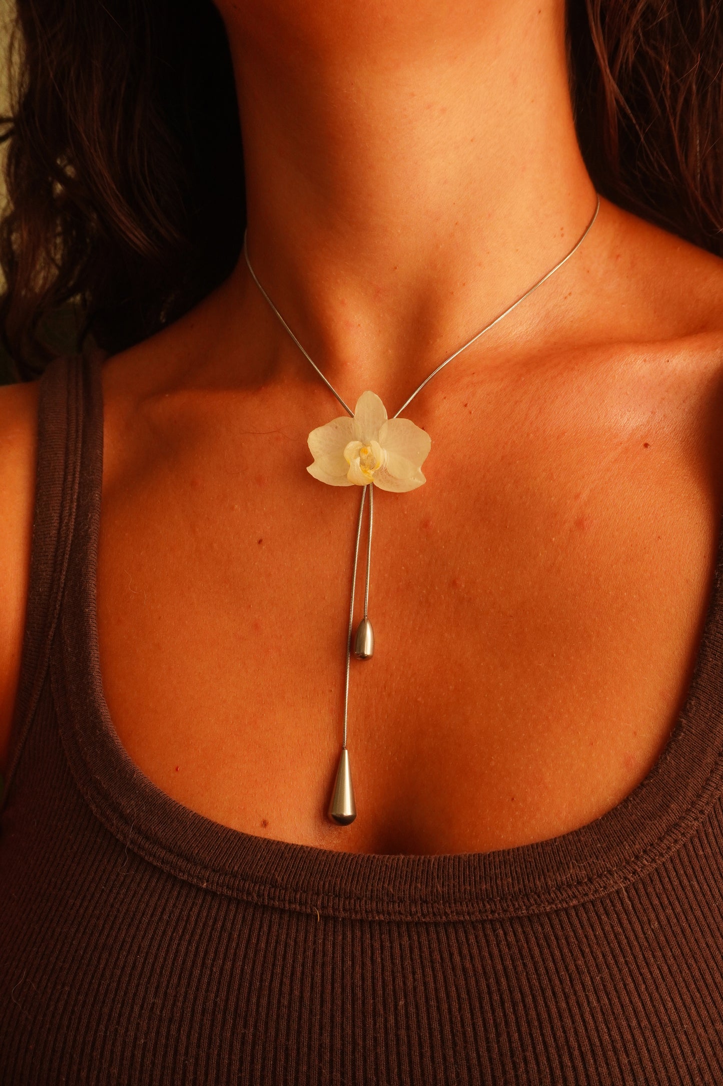 Orchid Necklace