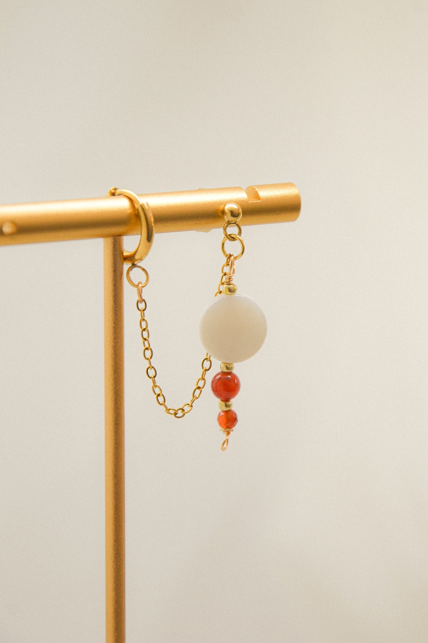 Crystal double earring