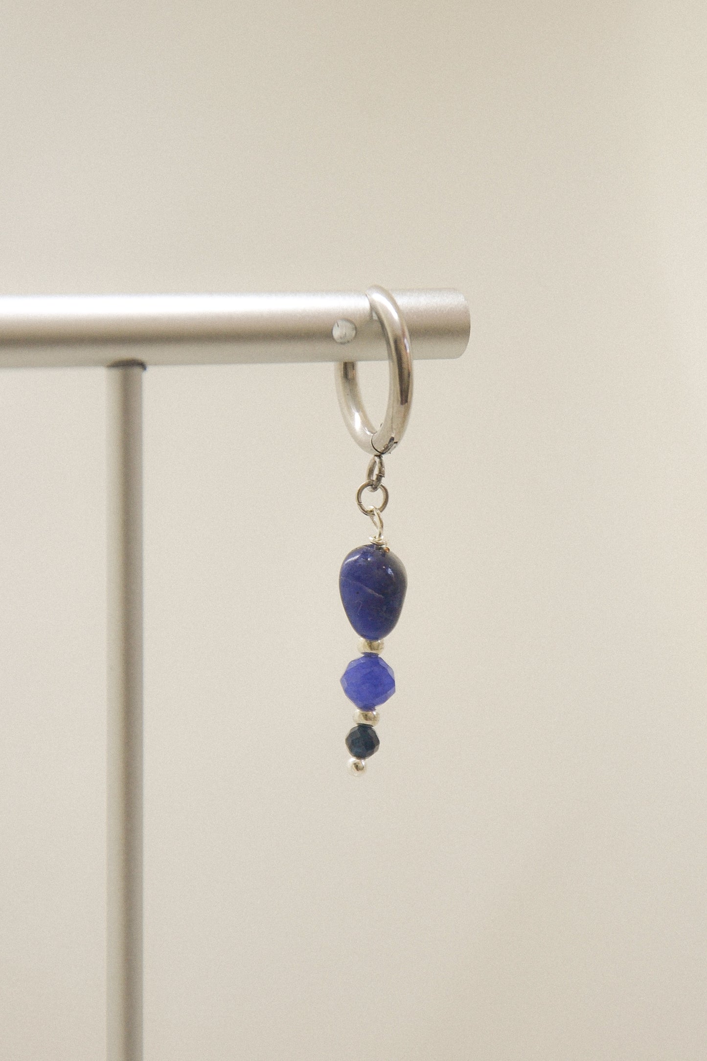 Crystal single earring