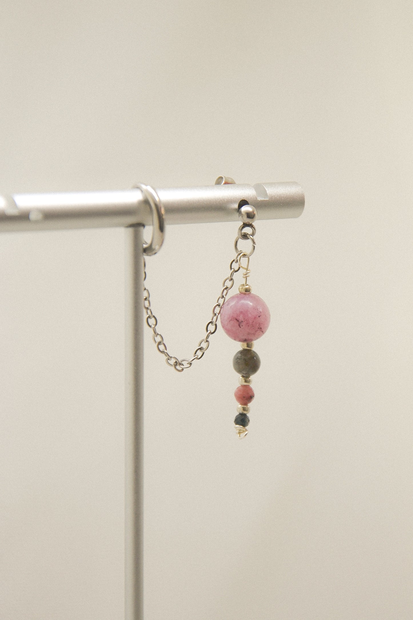 Crystal double earring