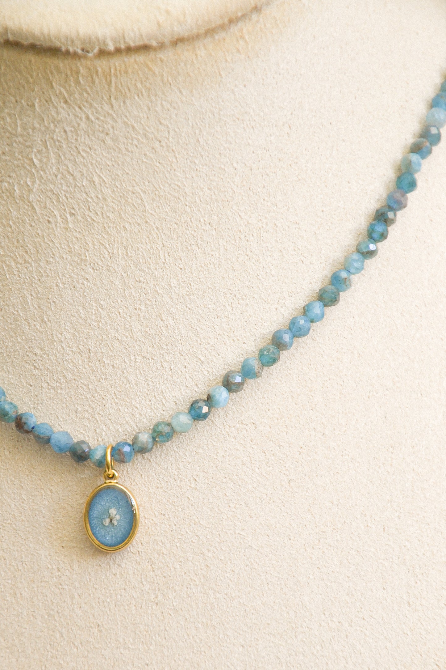 Apatite necklace