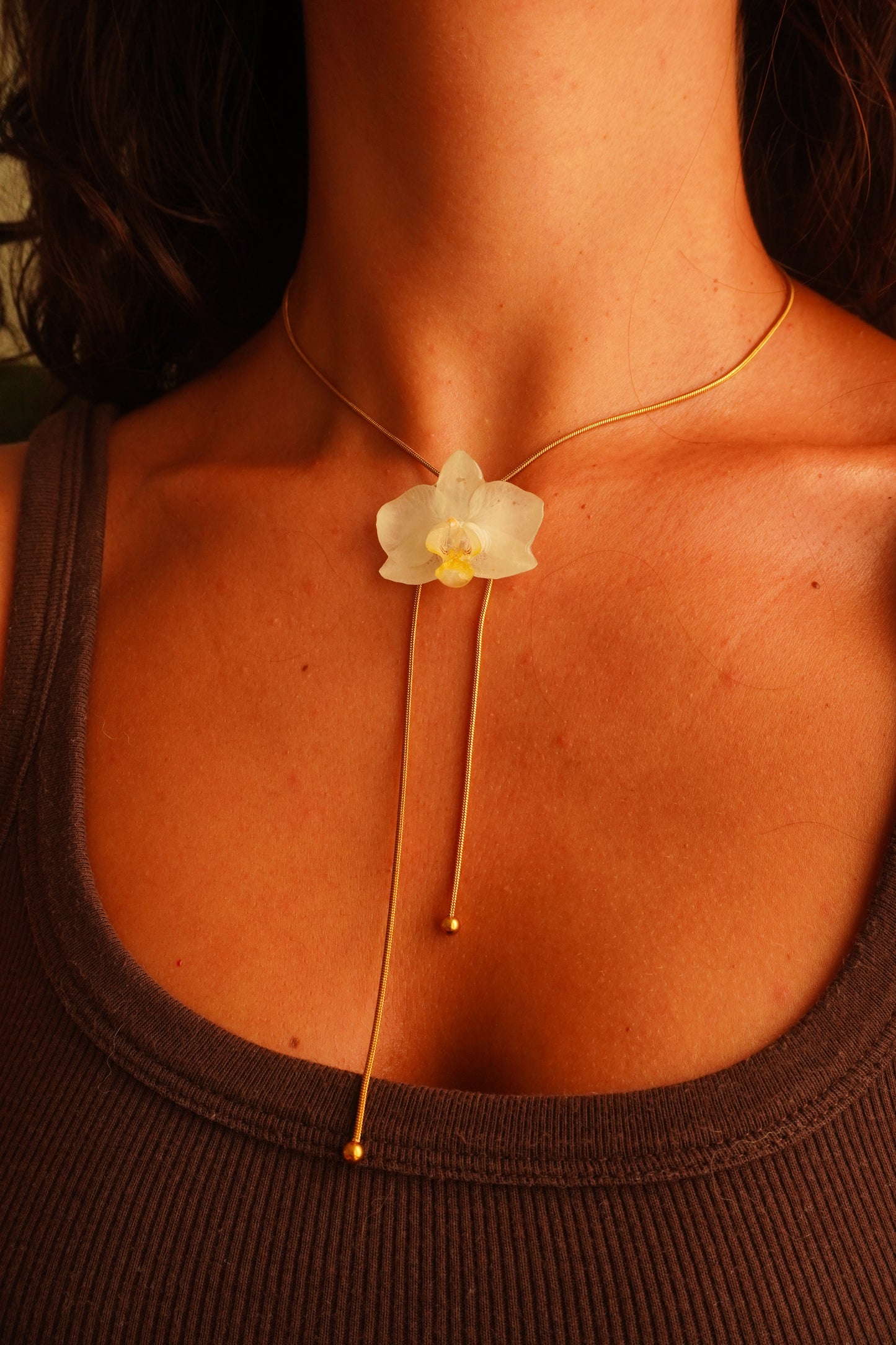Orchid Necklace