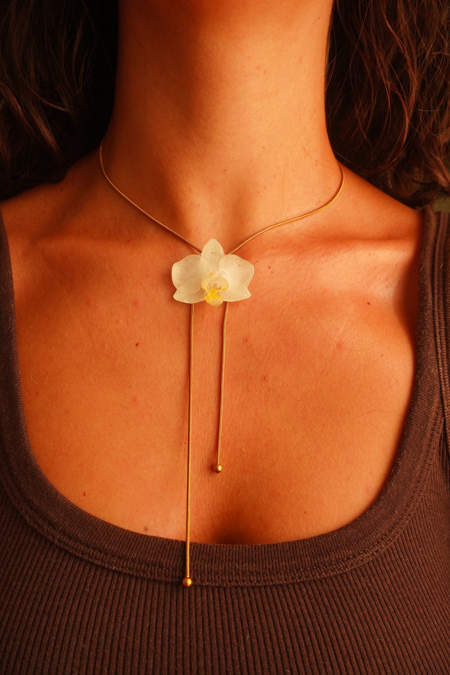 Orchid Necklace
