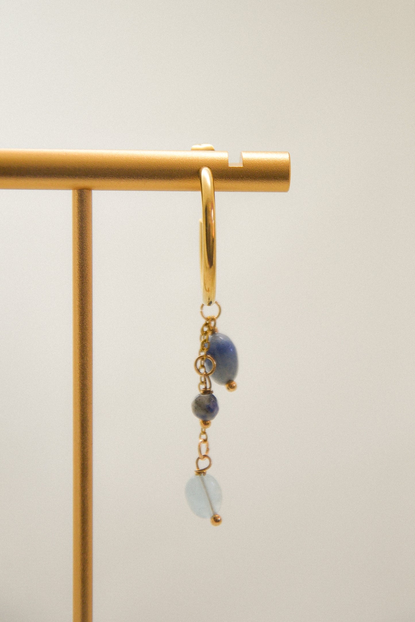 Crystal single earring
