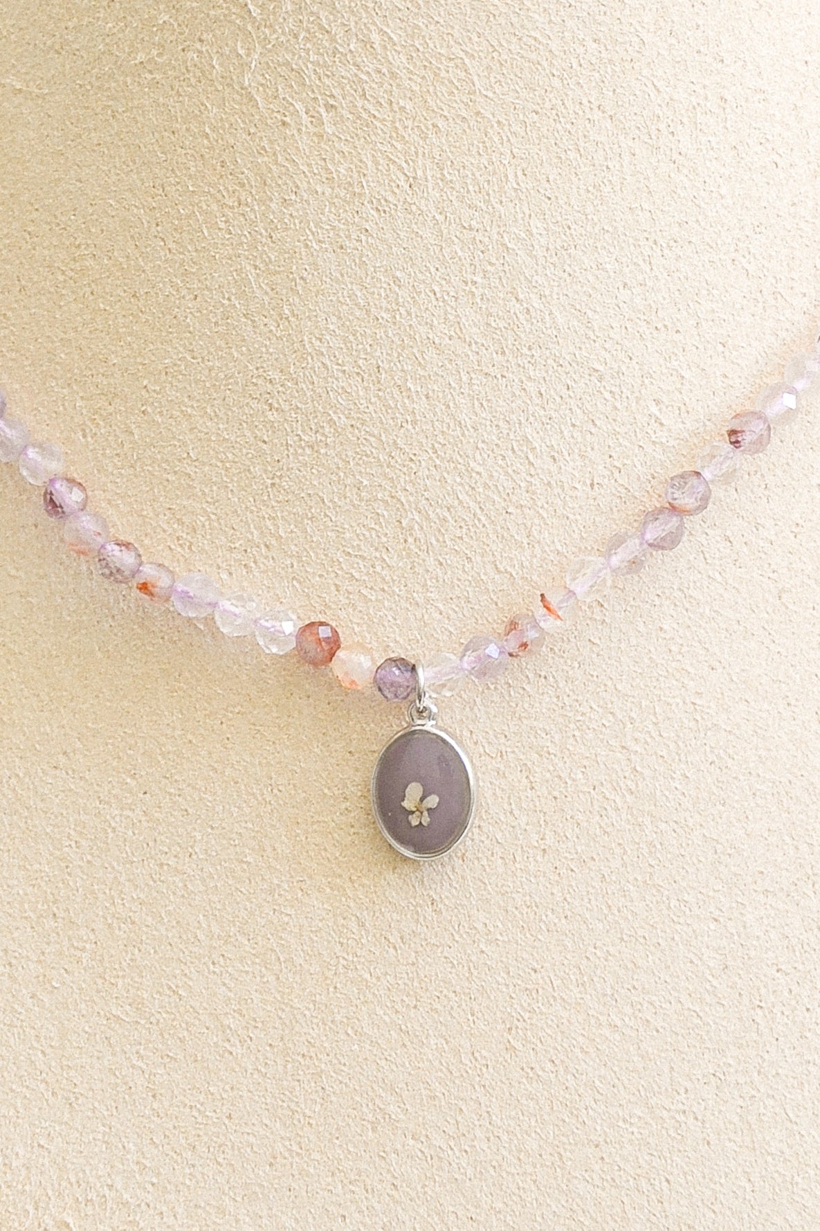 Amethyst necklace