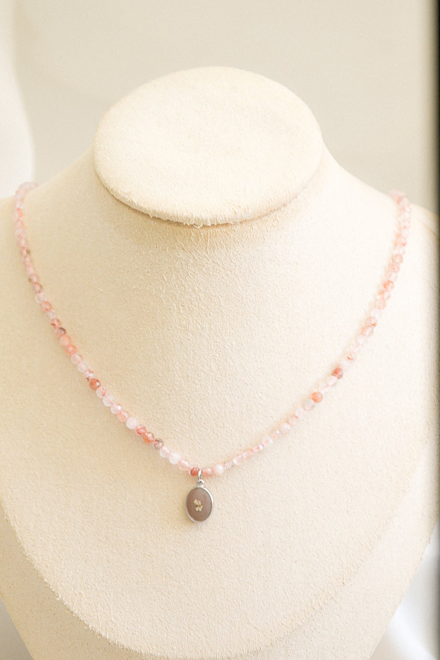 Sunstone necklace