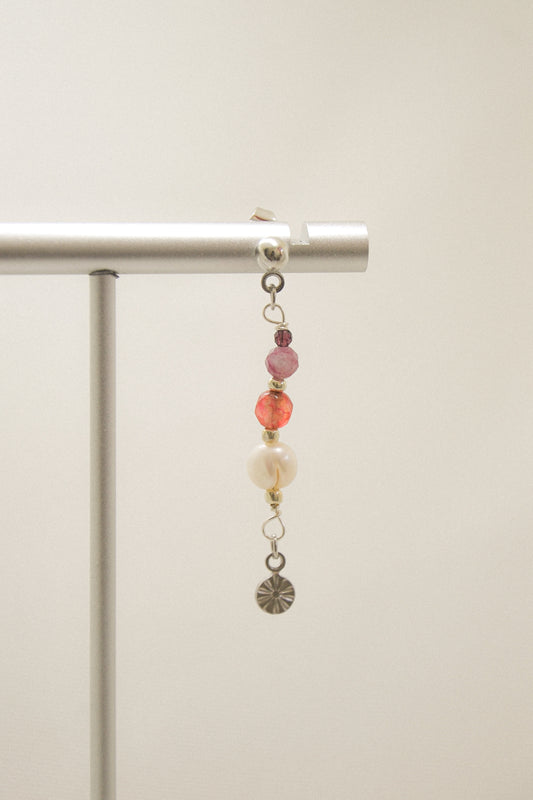 Crystal single earring