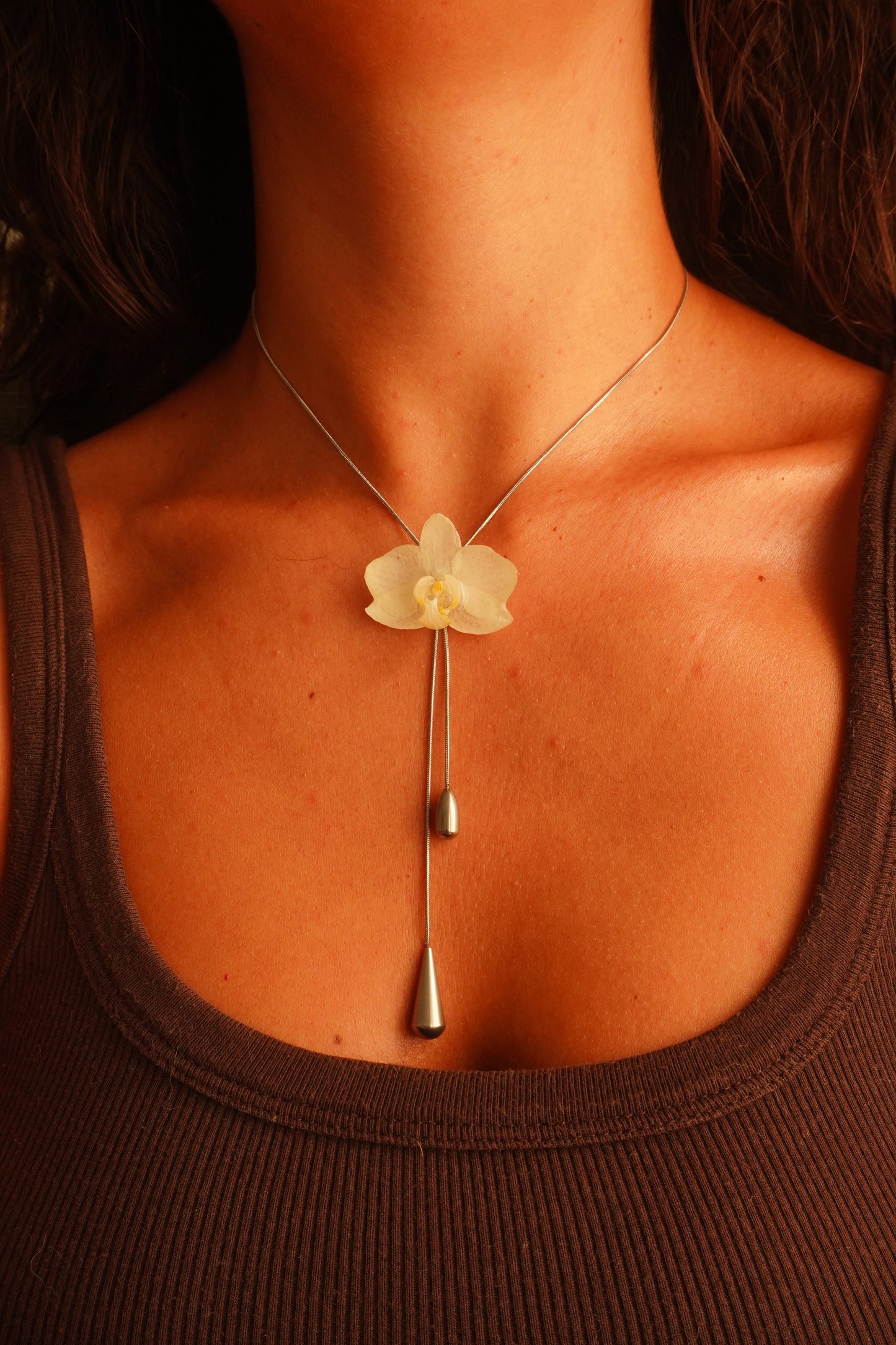 Orchid Necklace