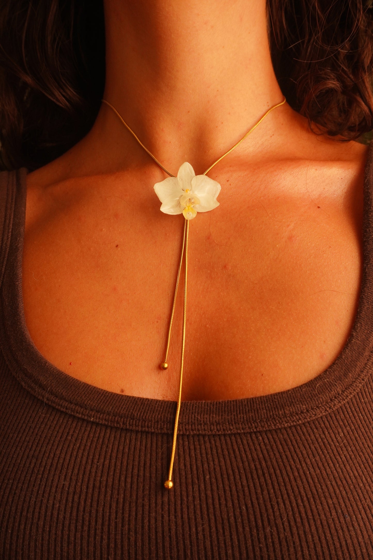 Orchid Necklace