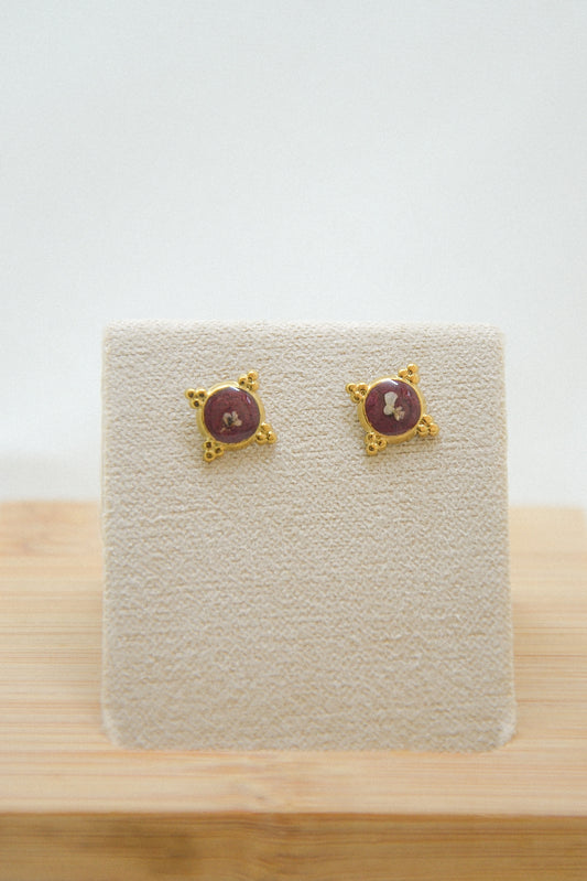 Queen Anne’s Lace Studs