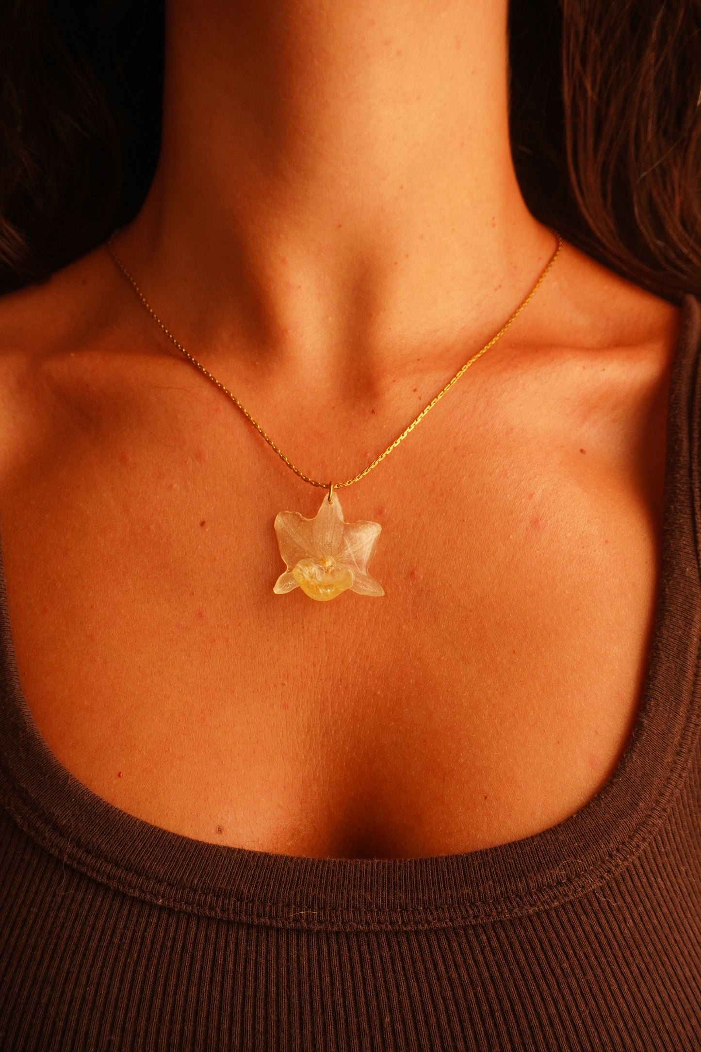 Orchid Necklace