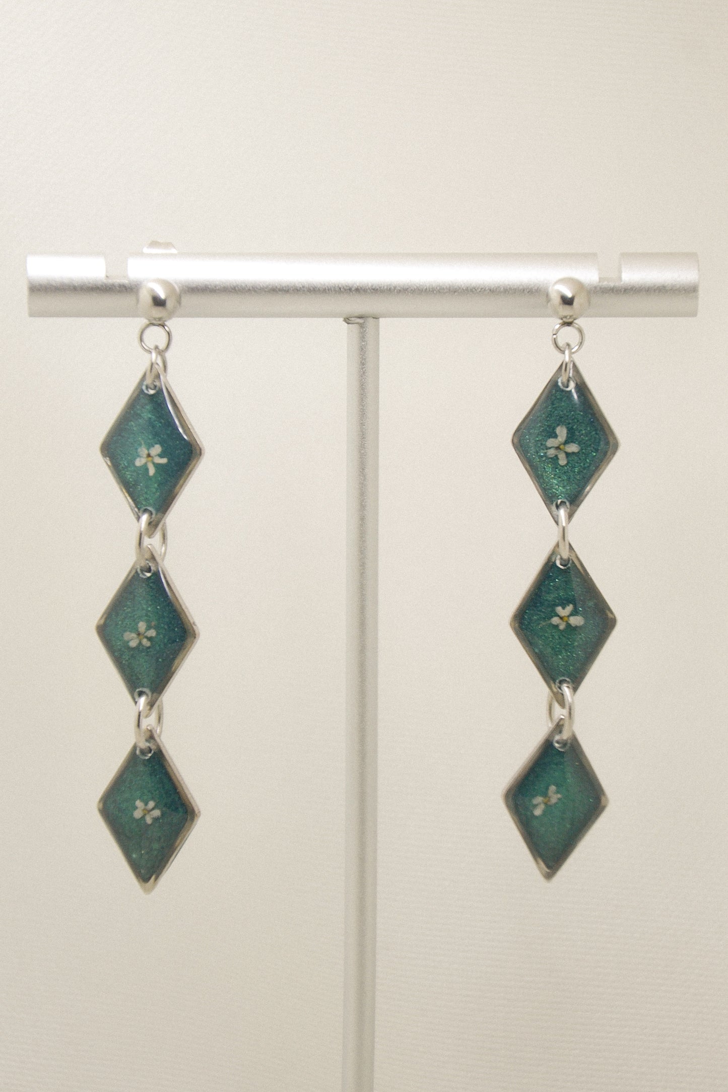 Queen Anne’s Lace earrings