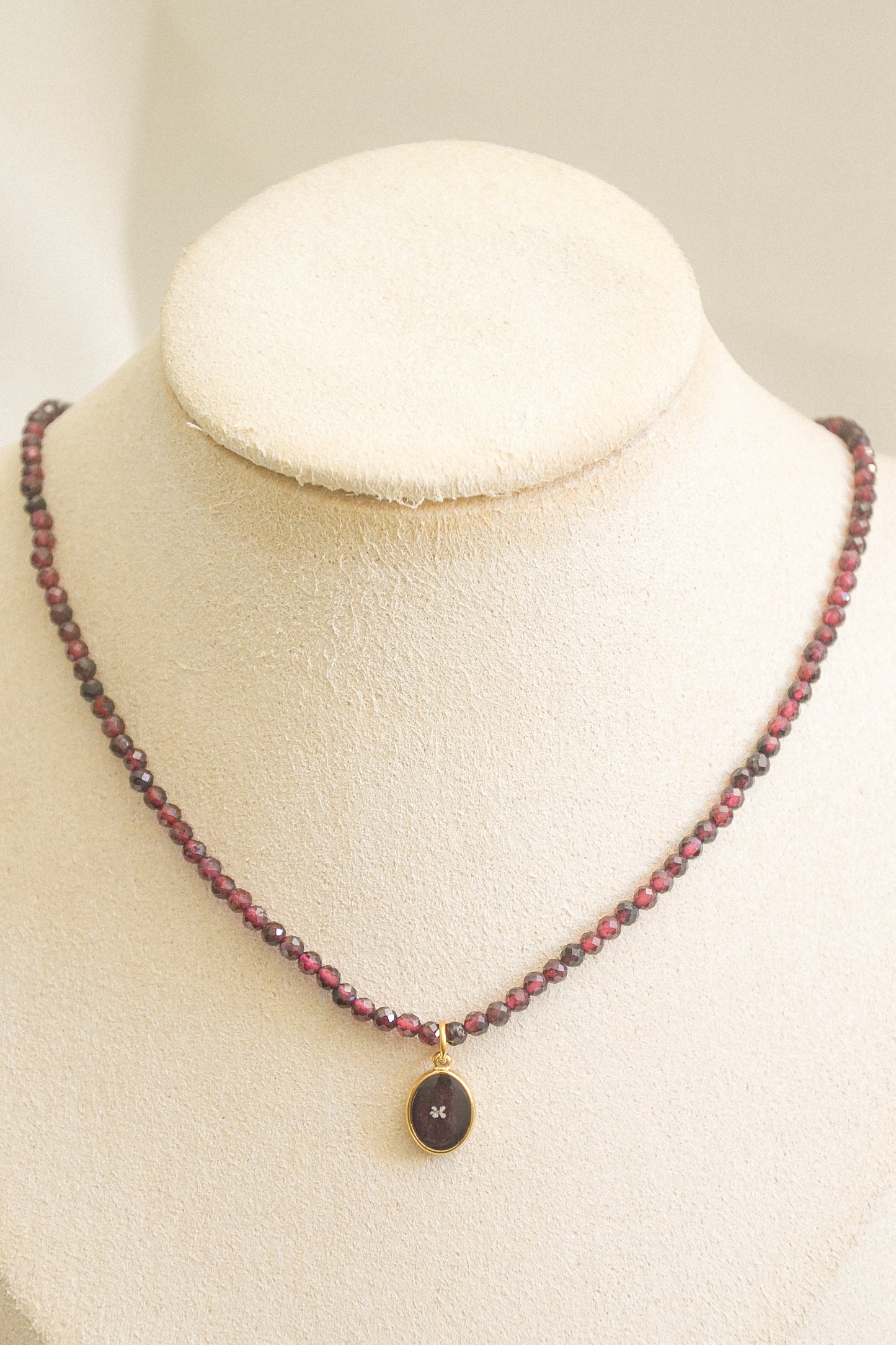 Granate necklace