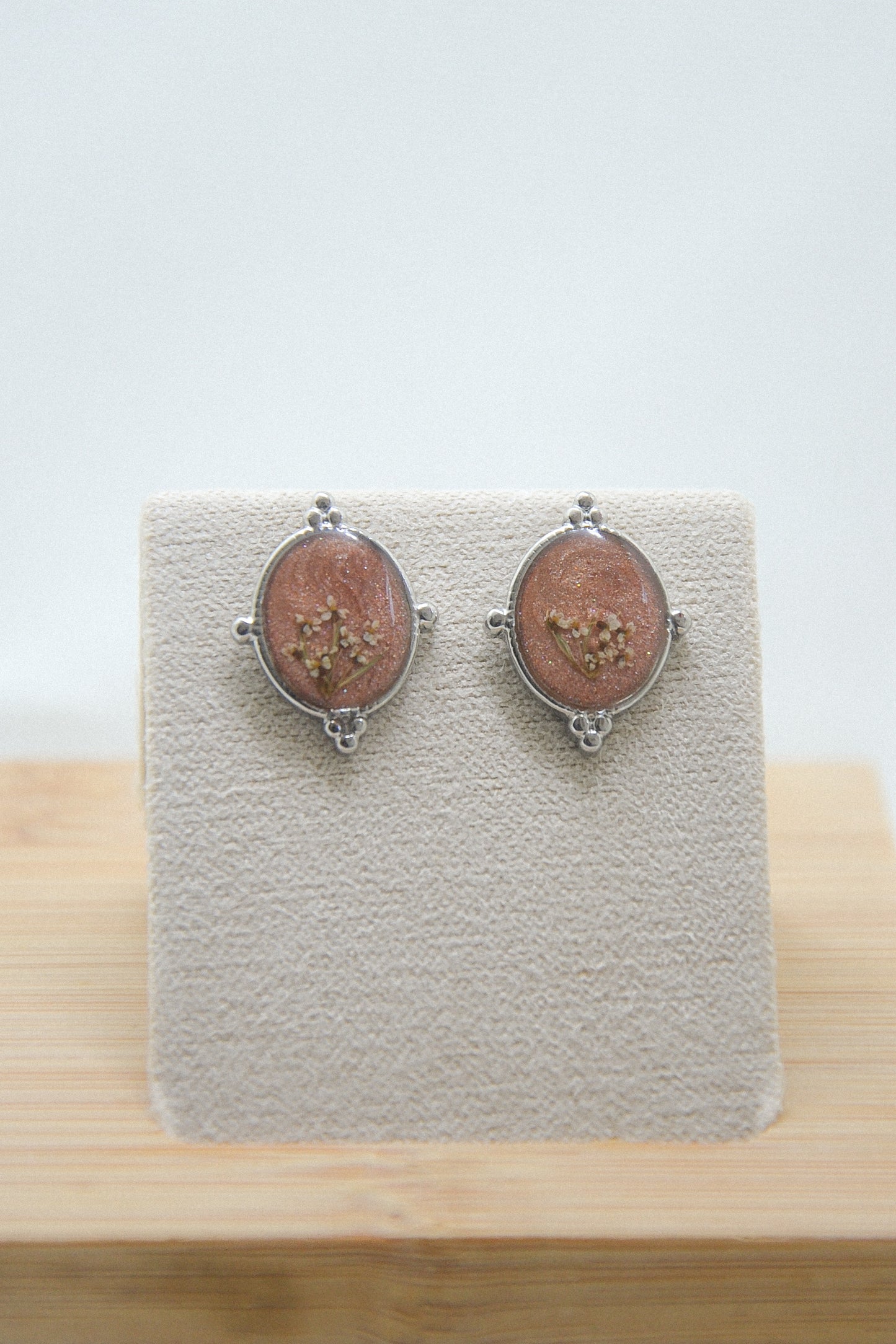 Queen Anne’s Lace Studs