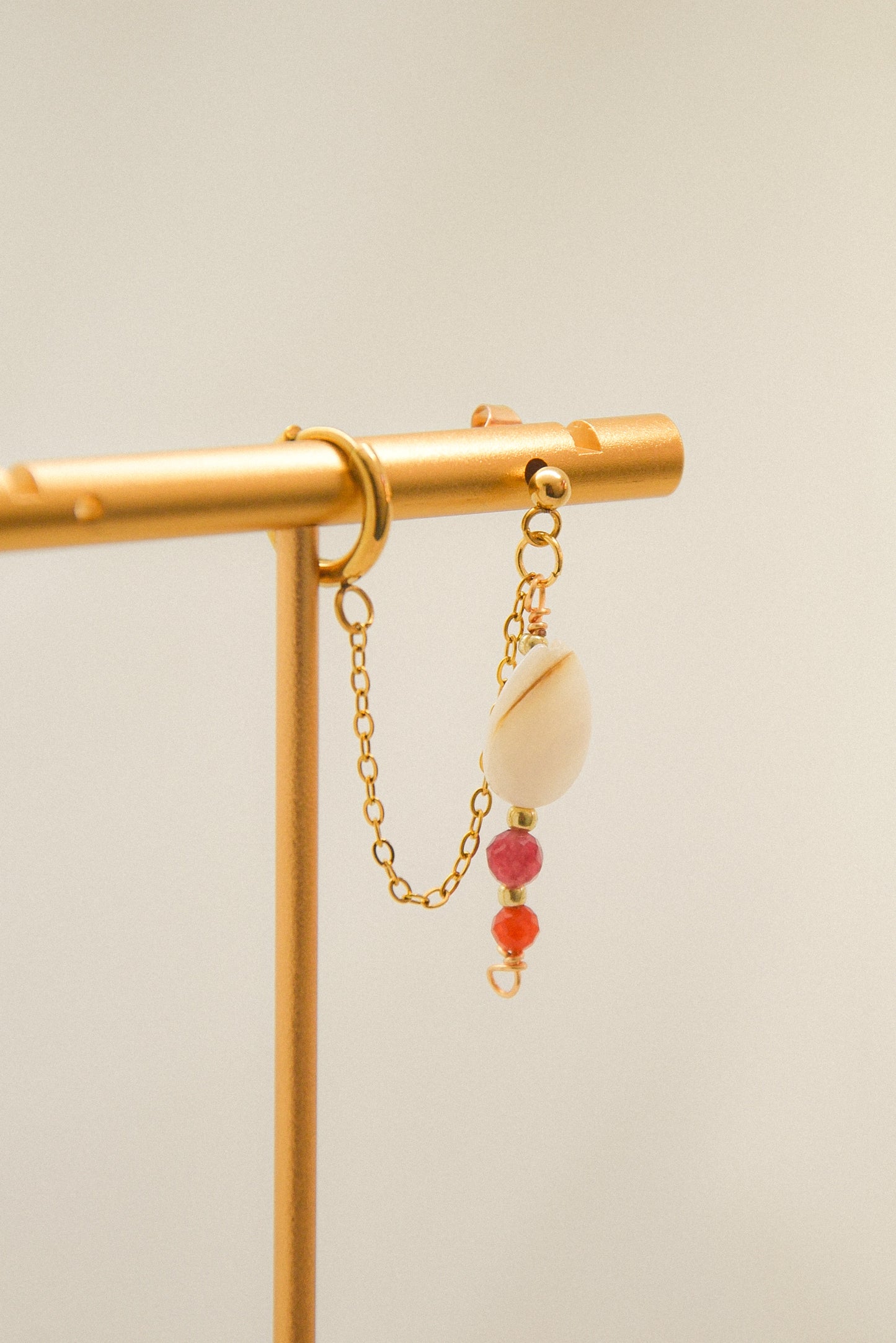 Crystal double earring