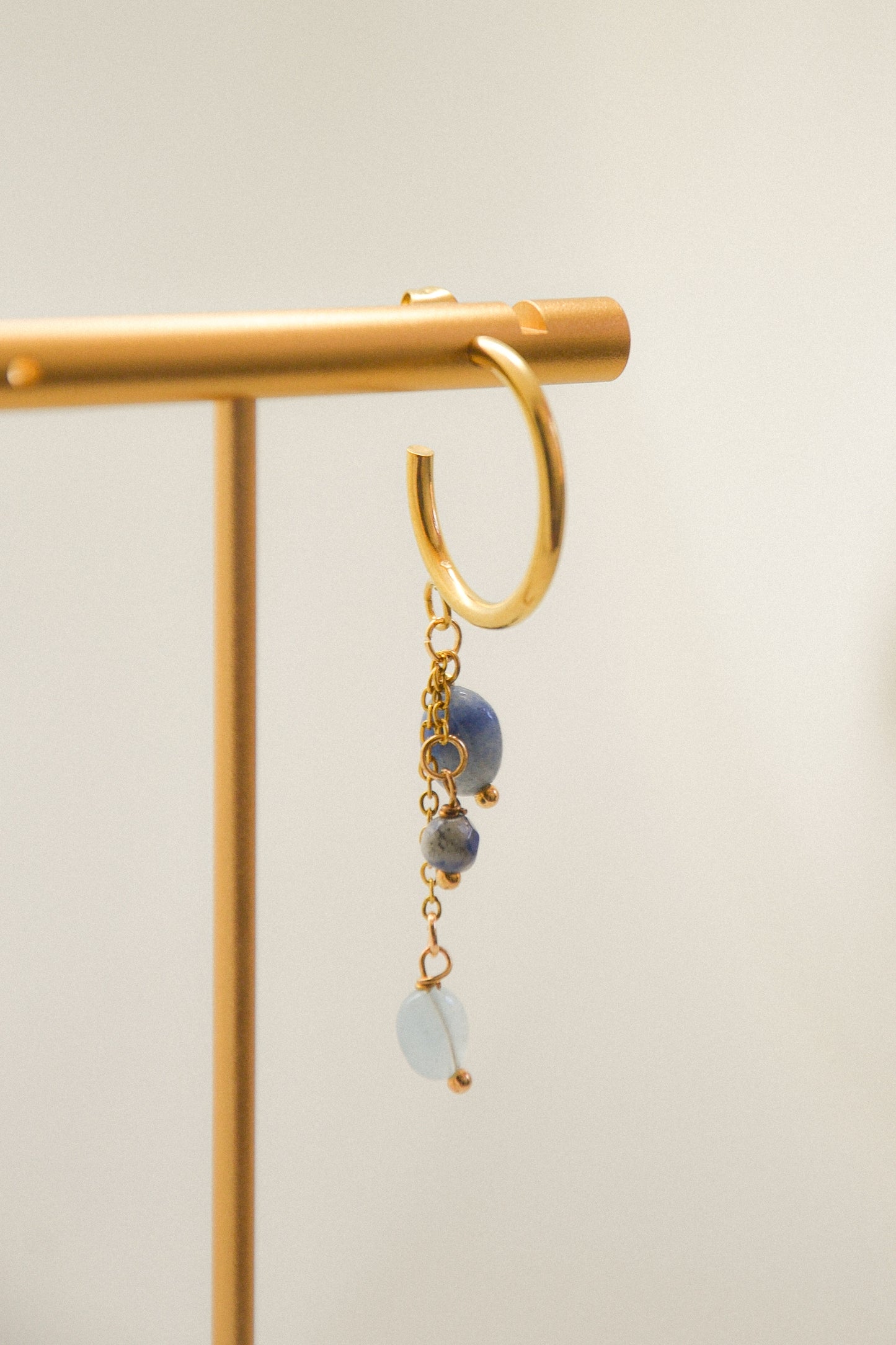 Crystal single earring