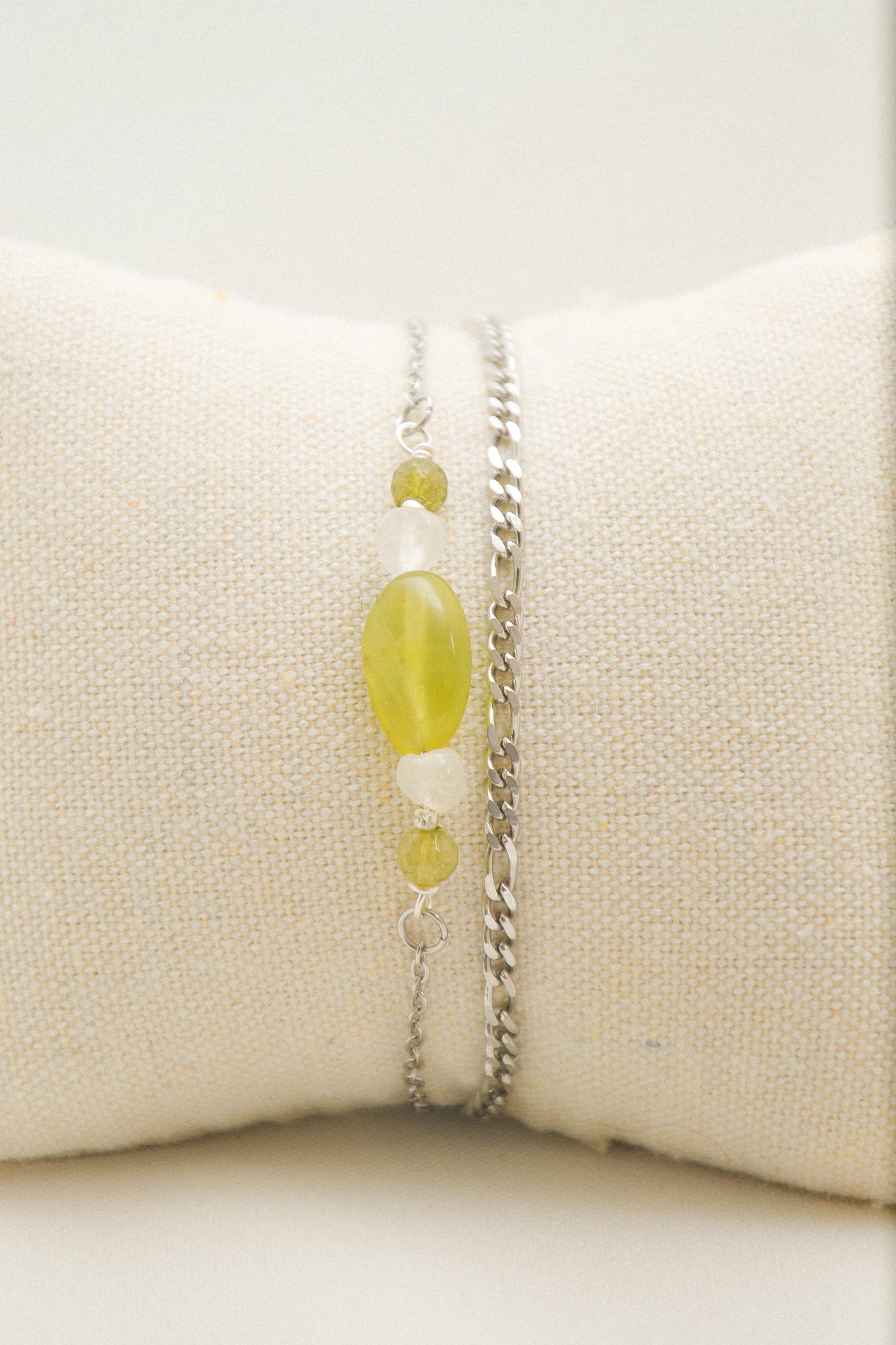 Crystal double bracelet