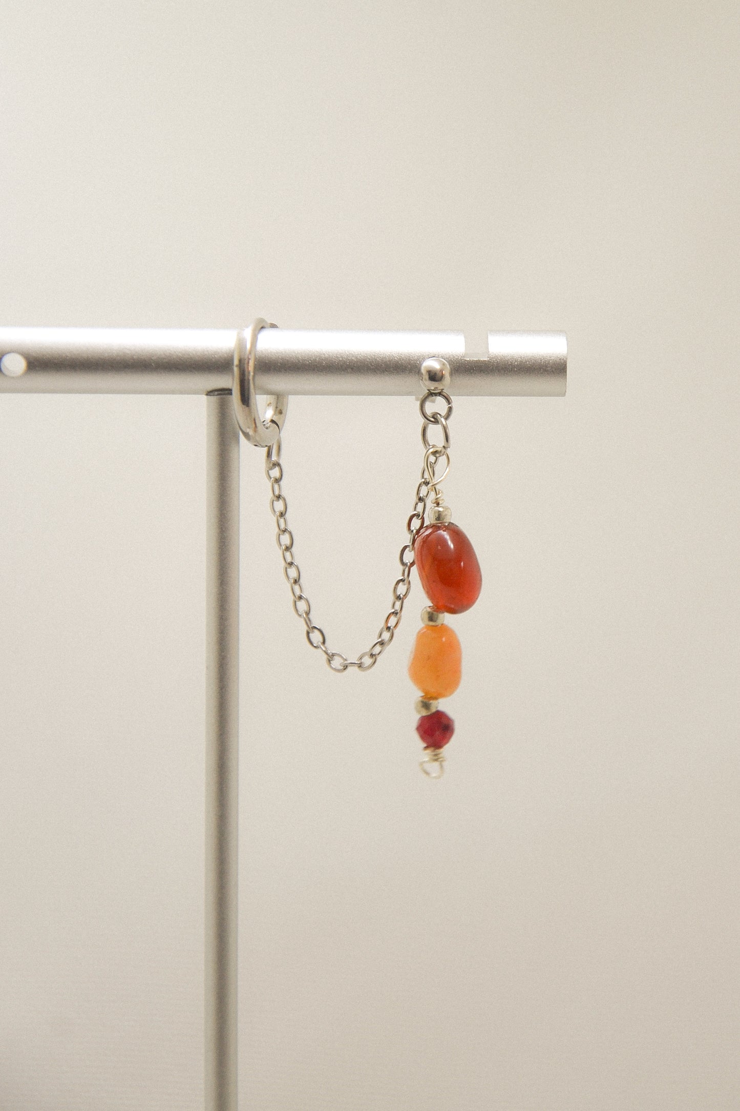 Crystal double earring