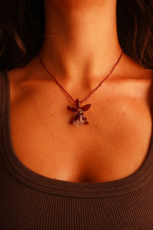Orchid Necklace