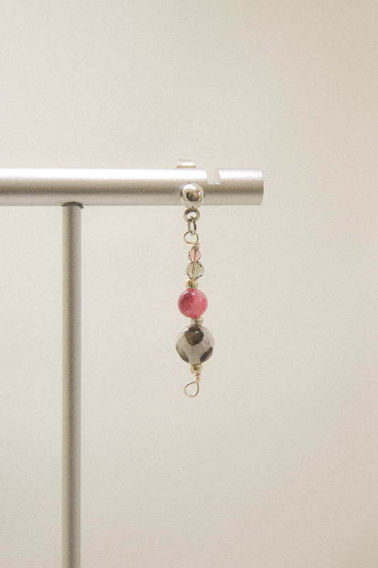 Crystal single earring