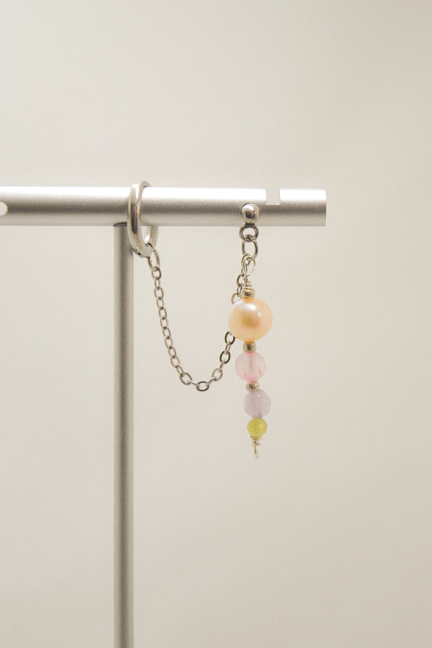 Crystal double earring