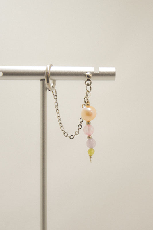 Crystal double earring