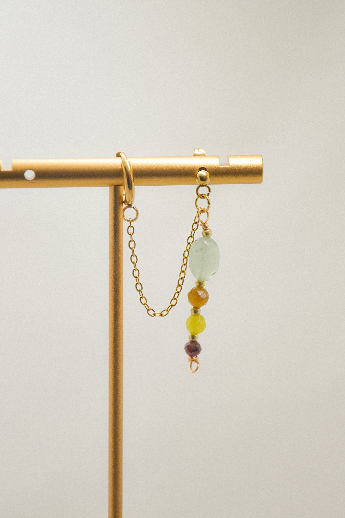 Crystal double earring