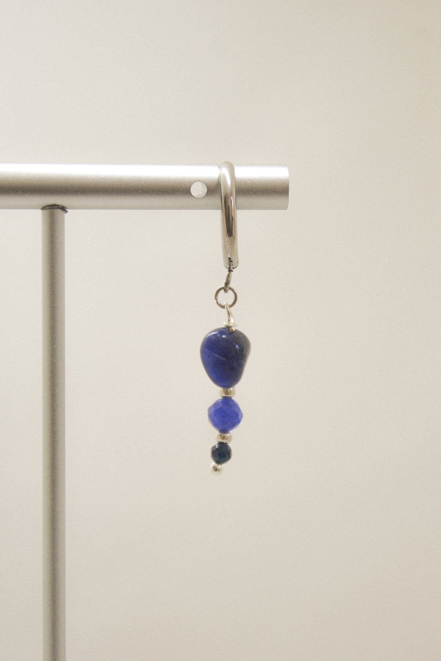 Crystal single earring