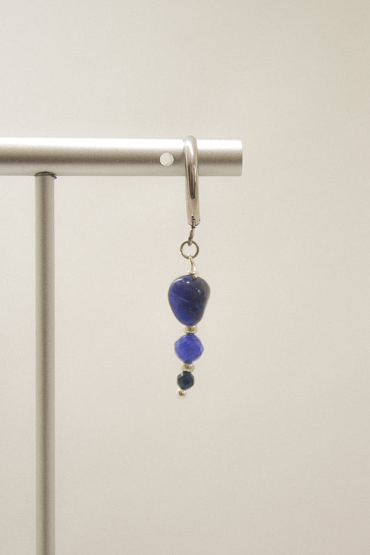 Crystal single earring