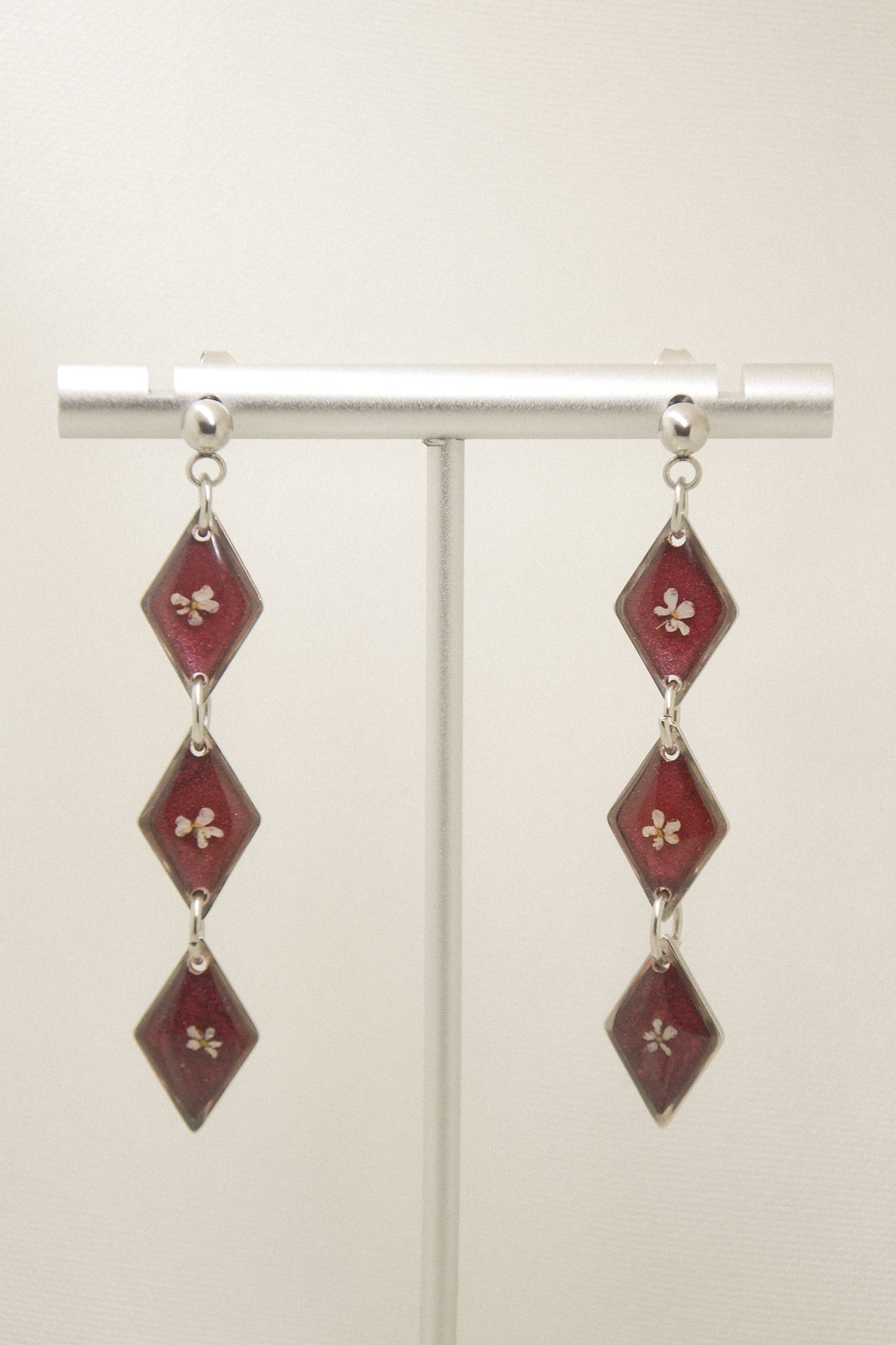 Queen Anne’s Lace earrings
