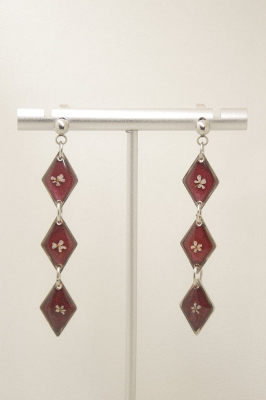 Queen Anne’s Lace earrings