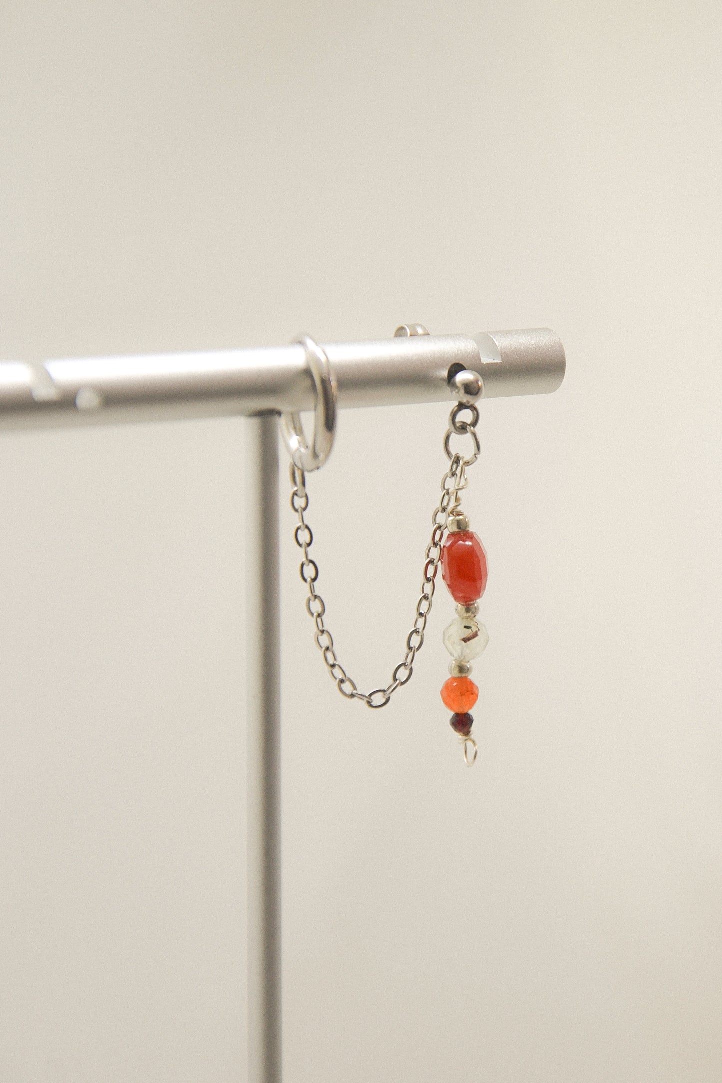 Crystal double earring