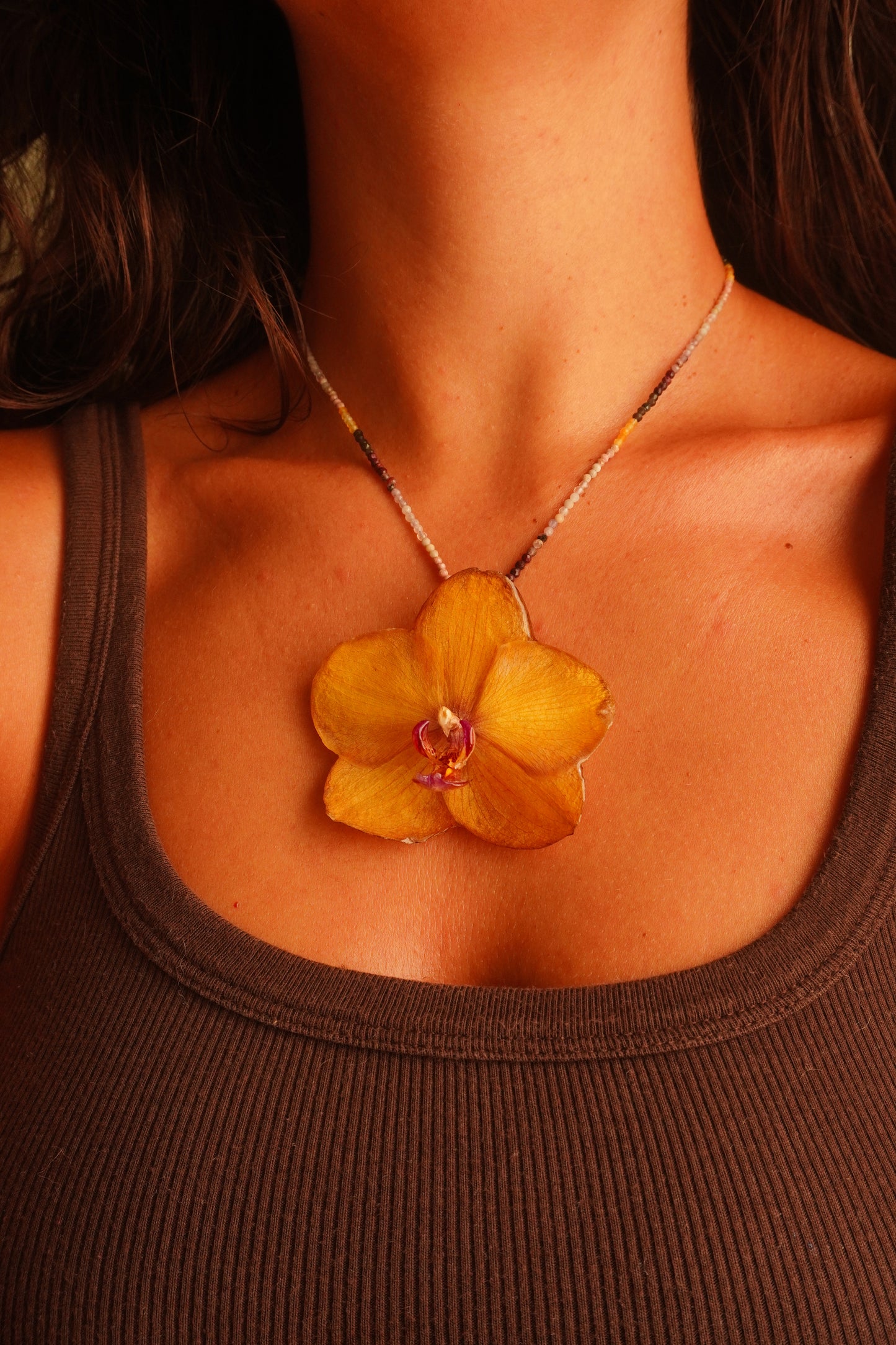 Orchid Necklace