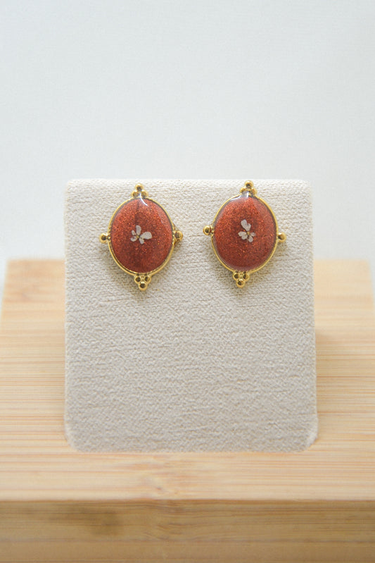 Queen Anne’s Lace Studs