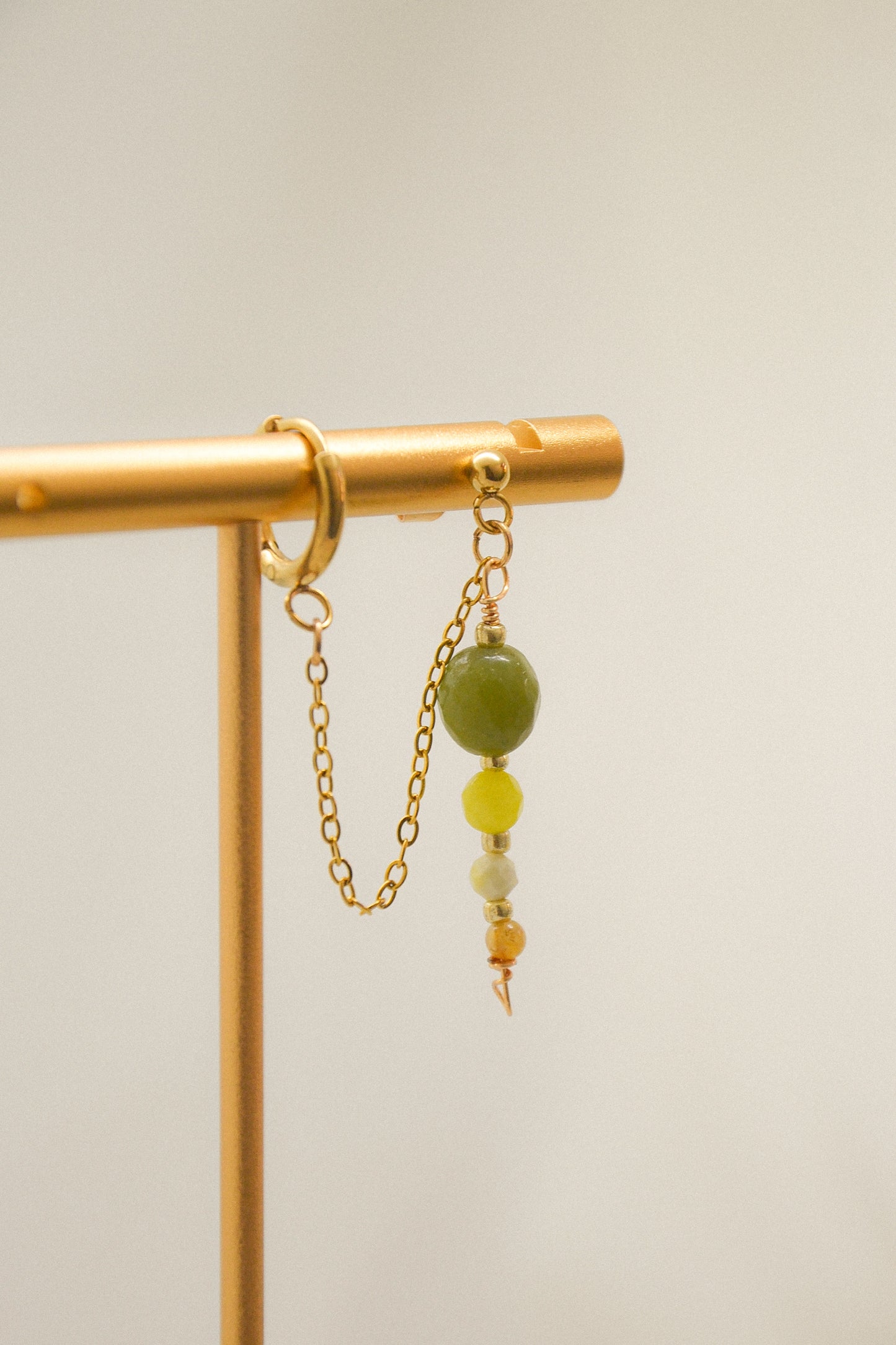 Crystal double earring