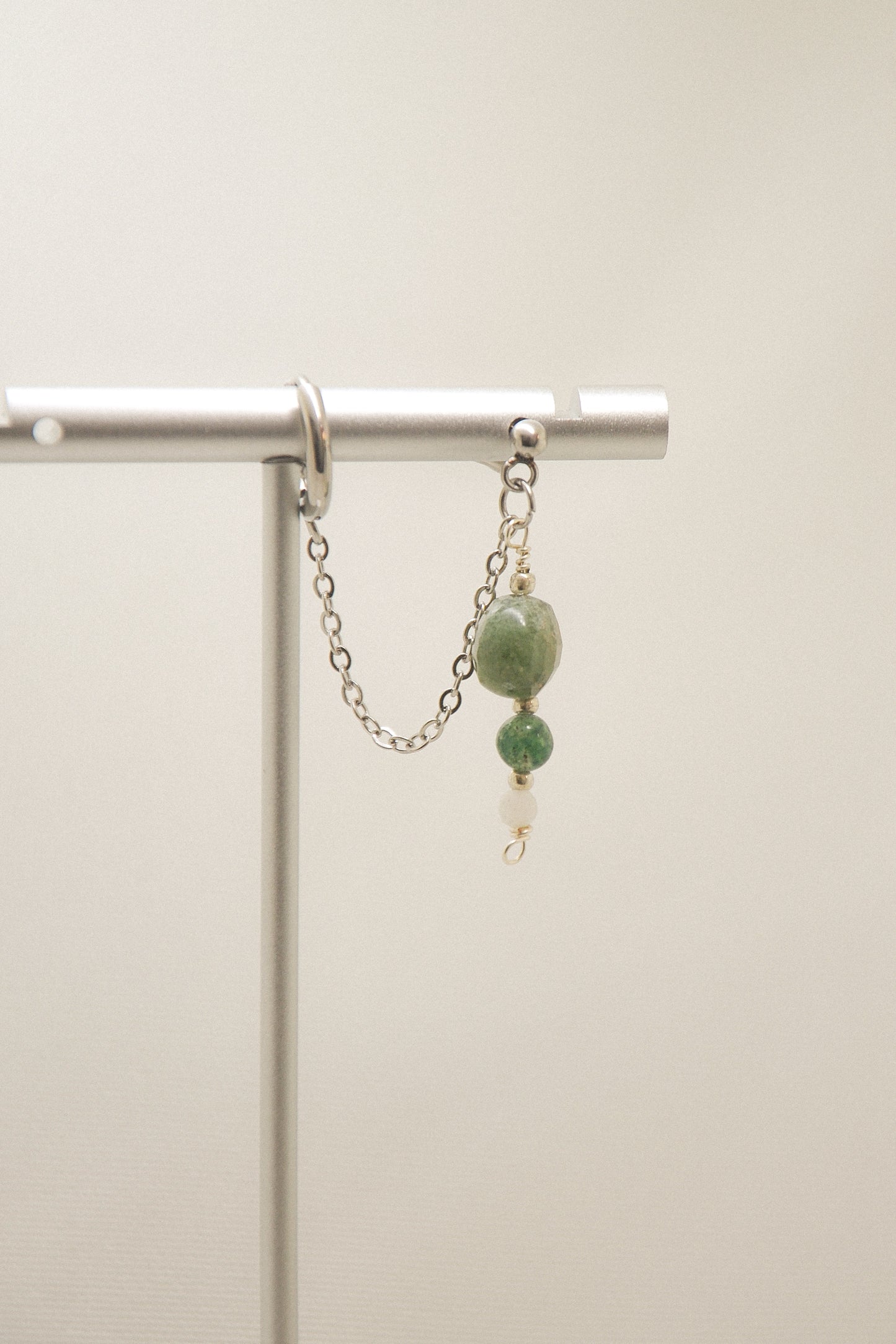 Crystal double earring