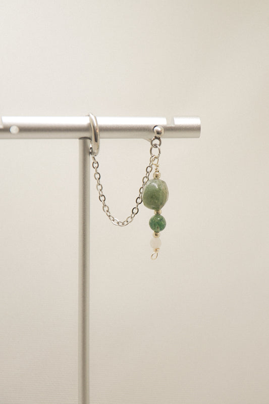 Crystal double earring