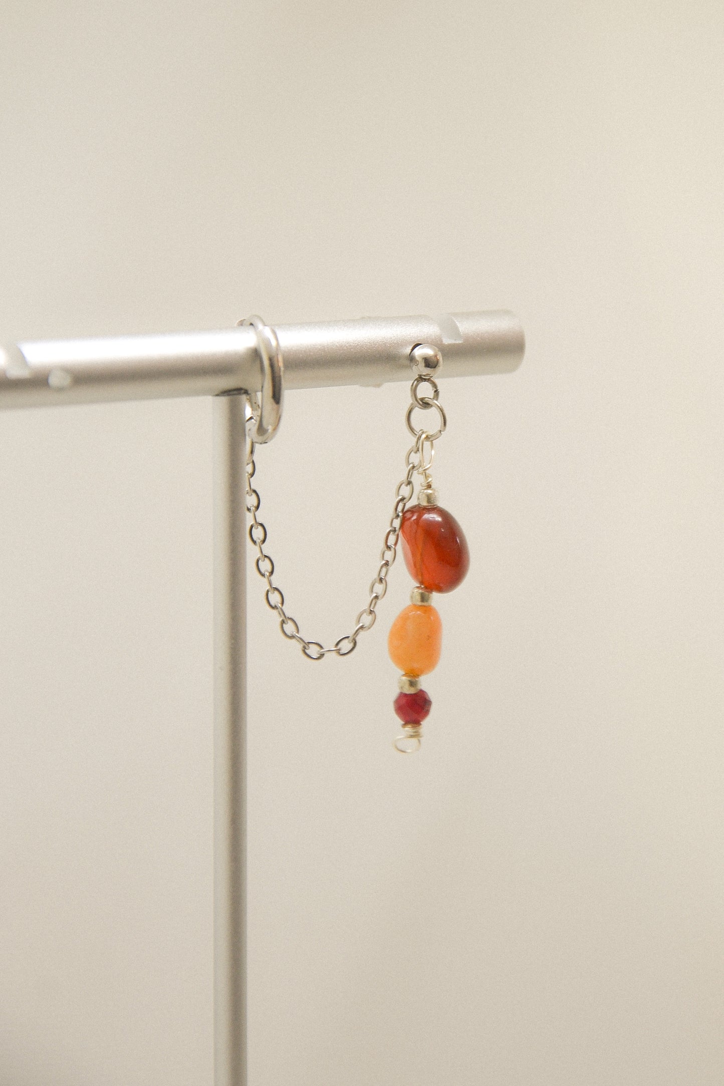 Crystal double earring