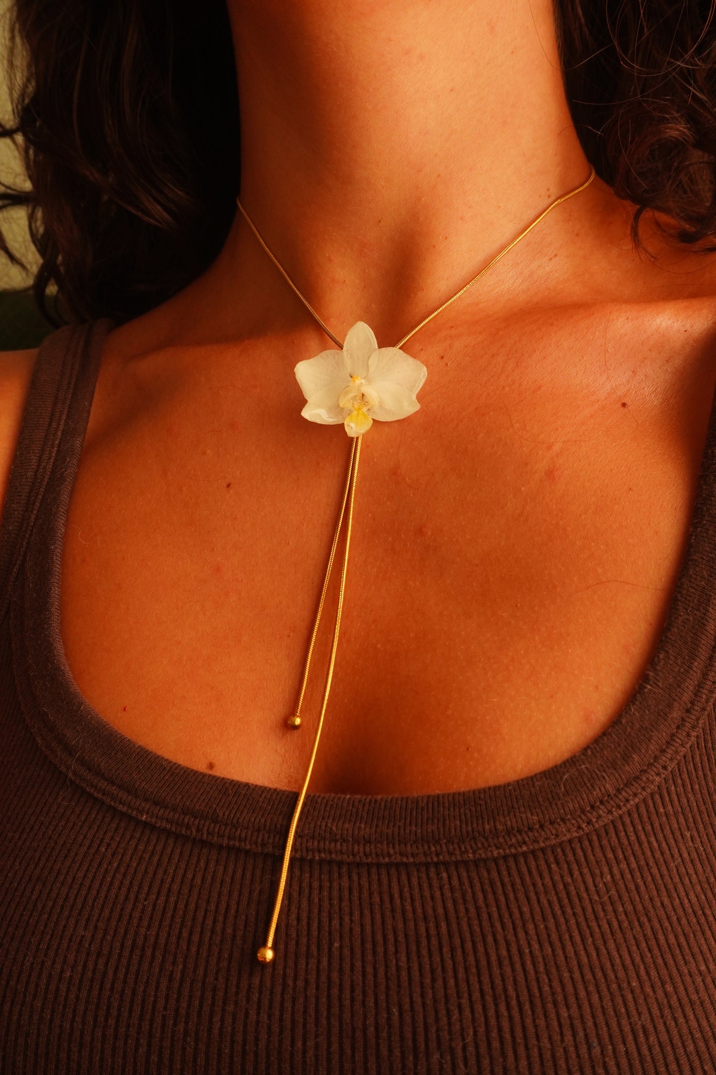 Orchid Necklace