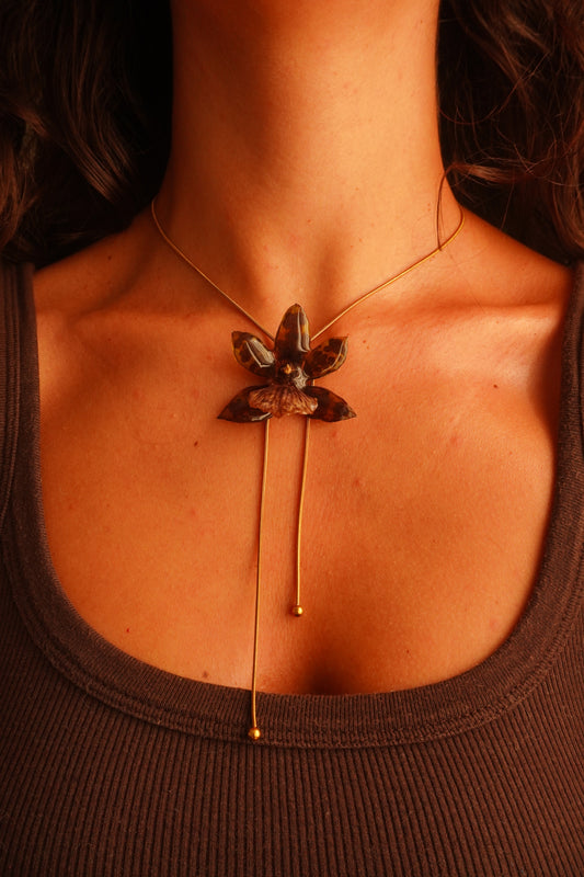 Orchid Necklace