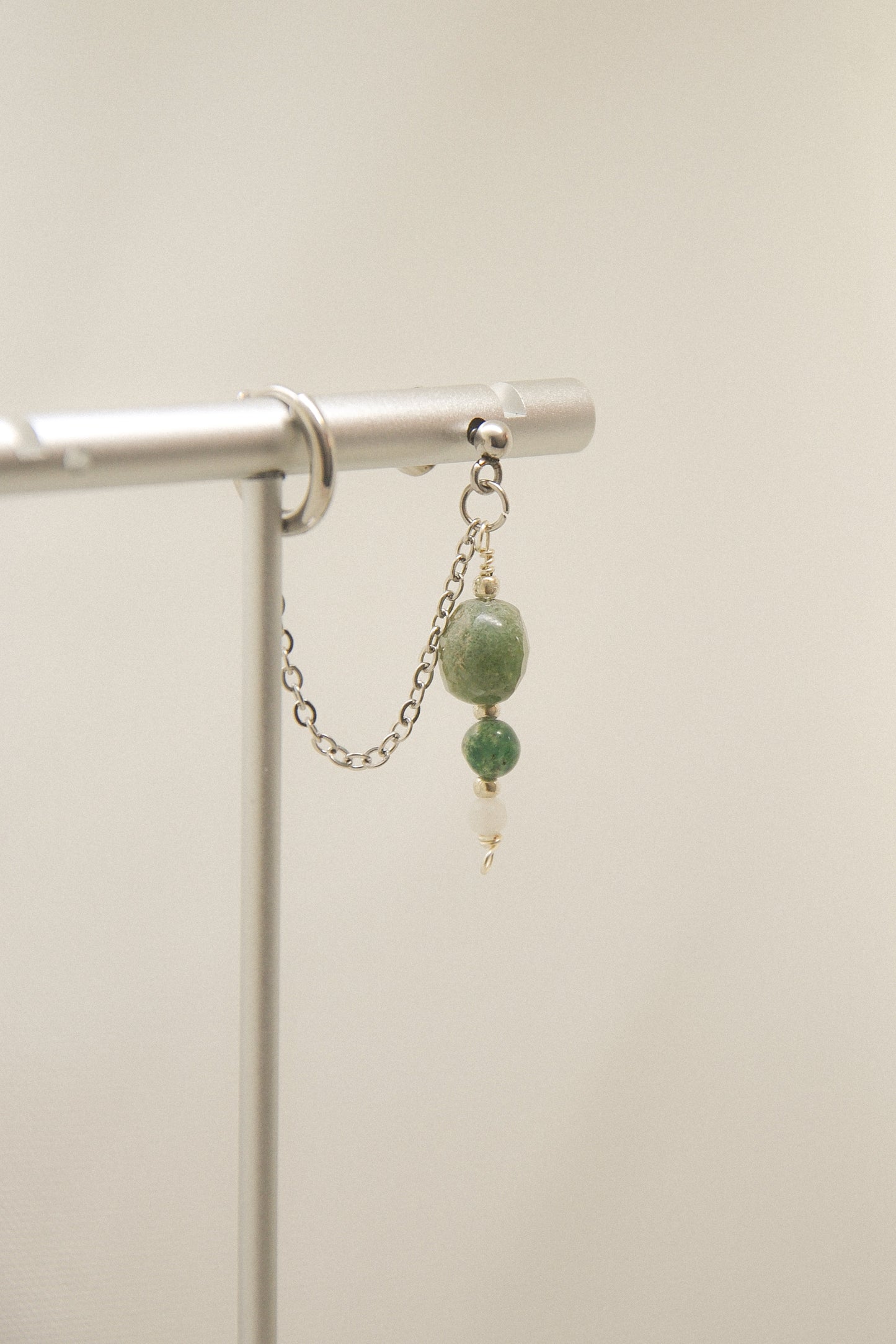 Crystal double earring
