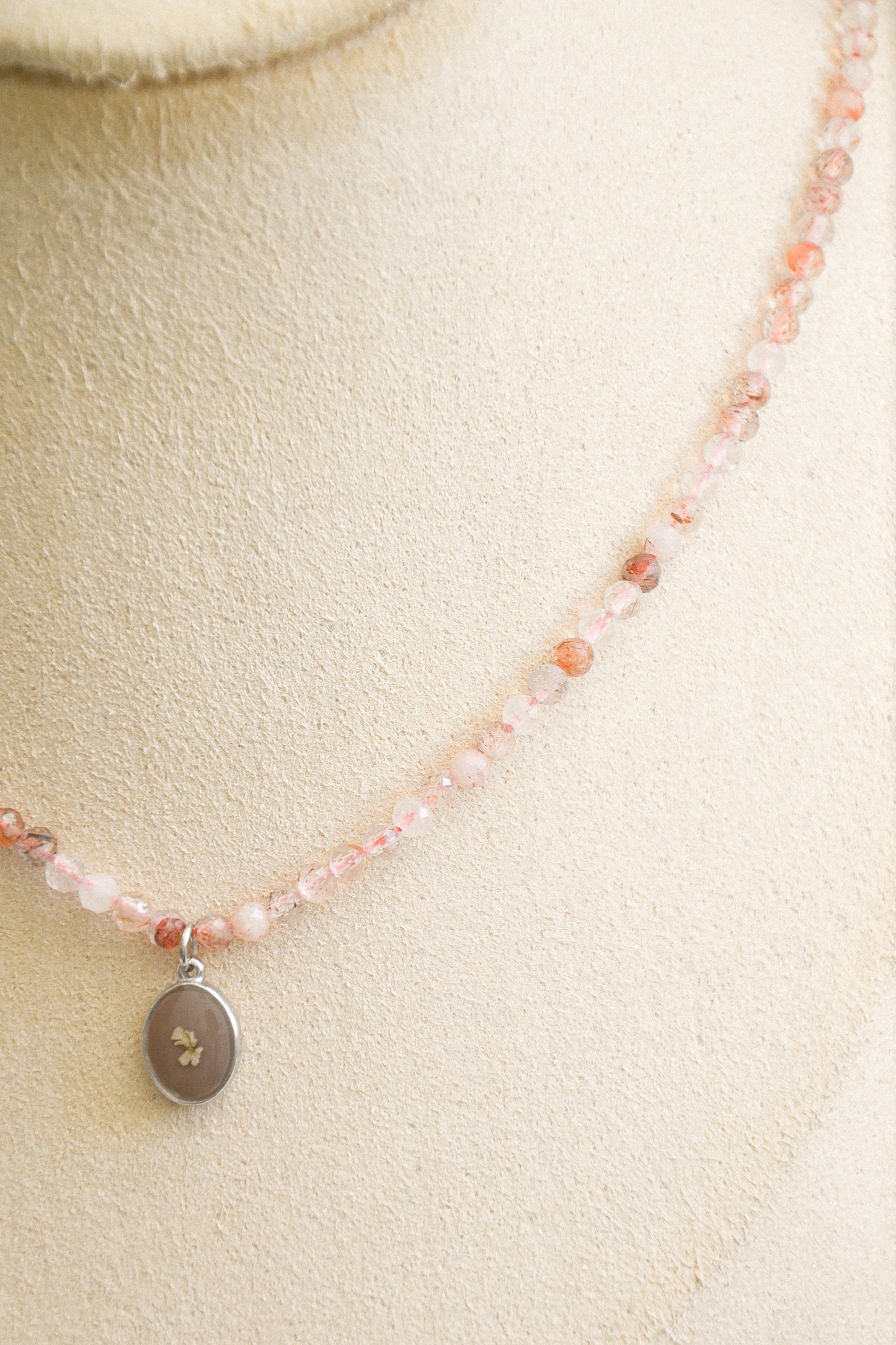 Sunstone necklace