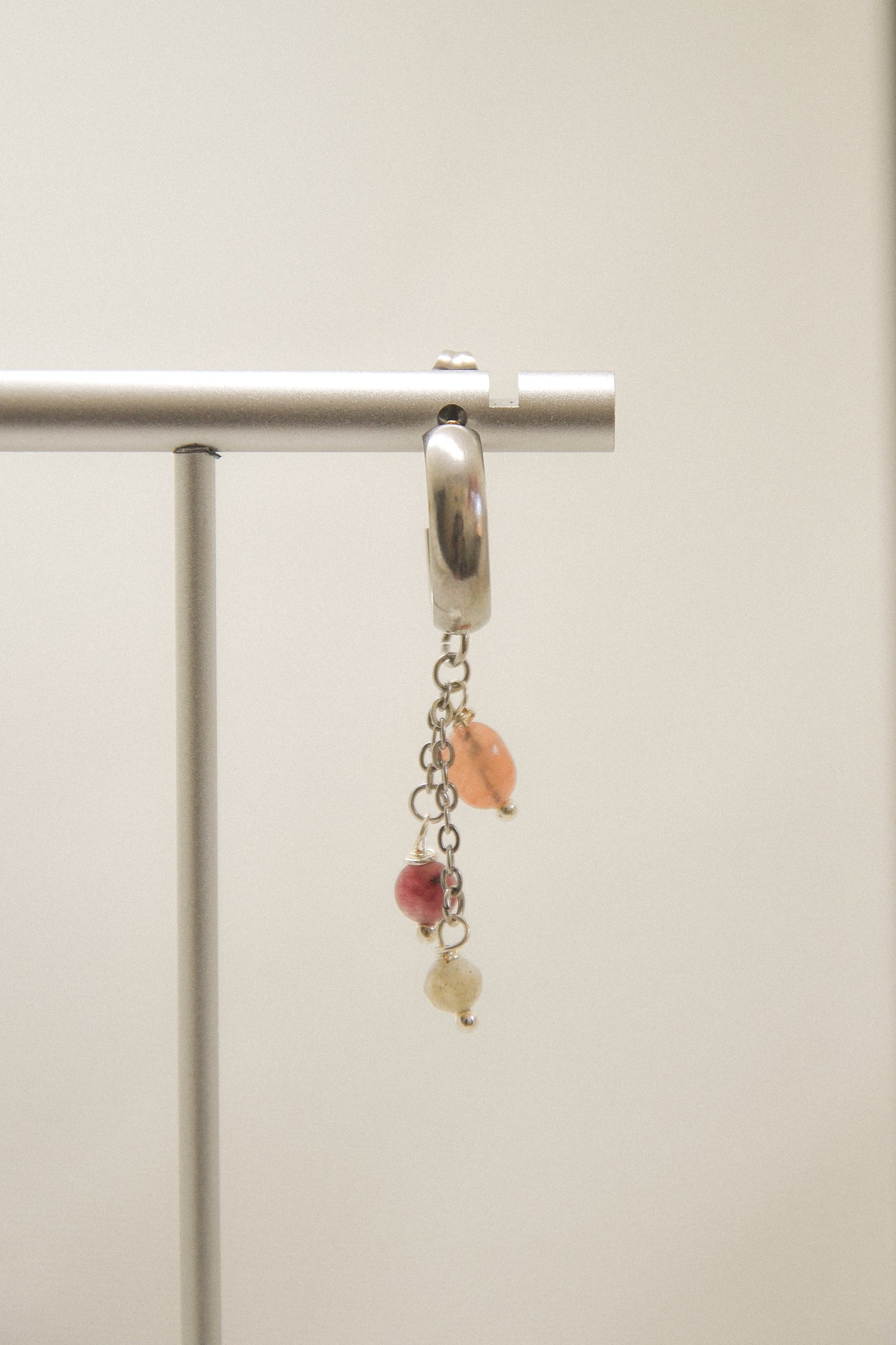 Crystal single earring