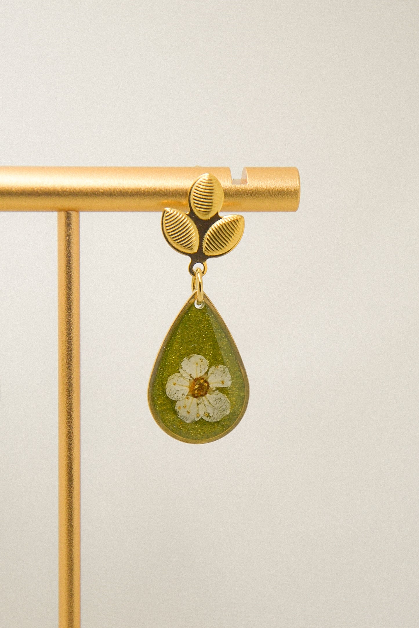 Myosotis drop earrings