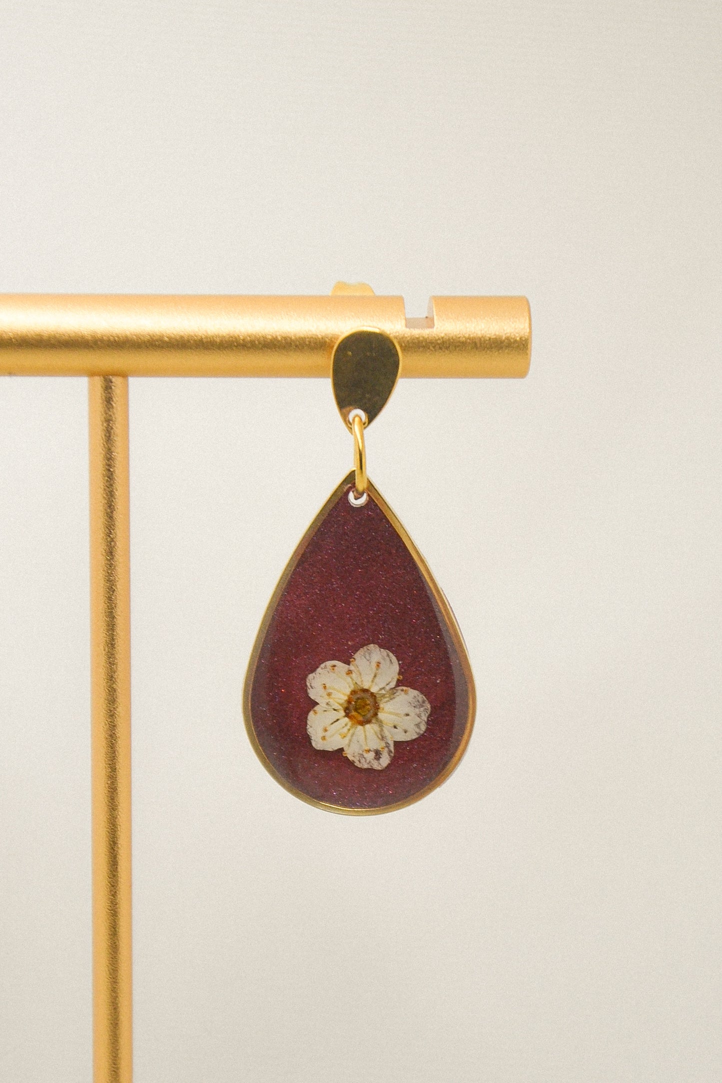 Myosotis drop earrings