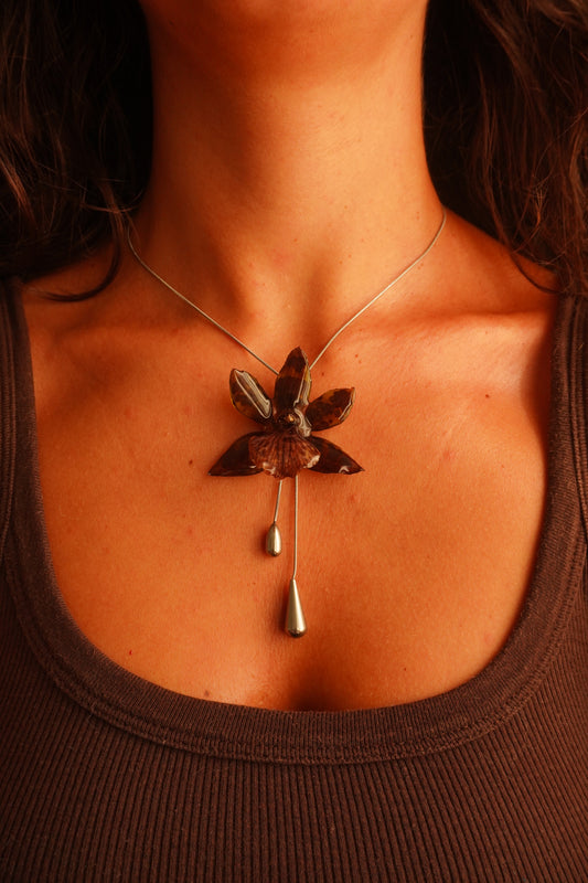 Orchid Necklace
