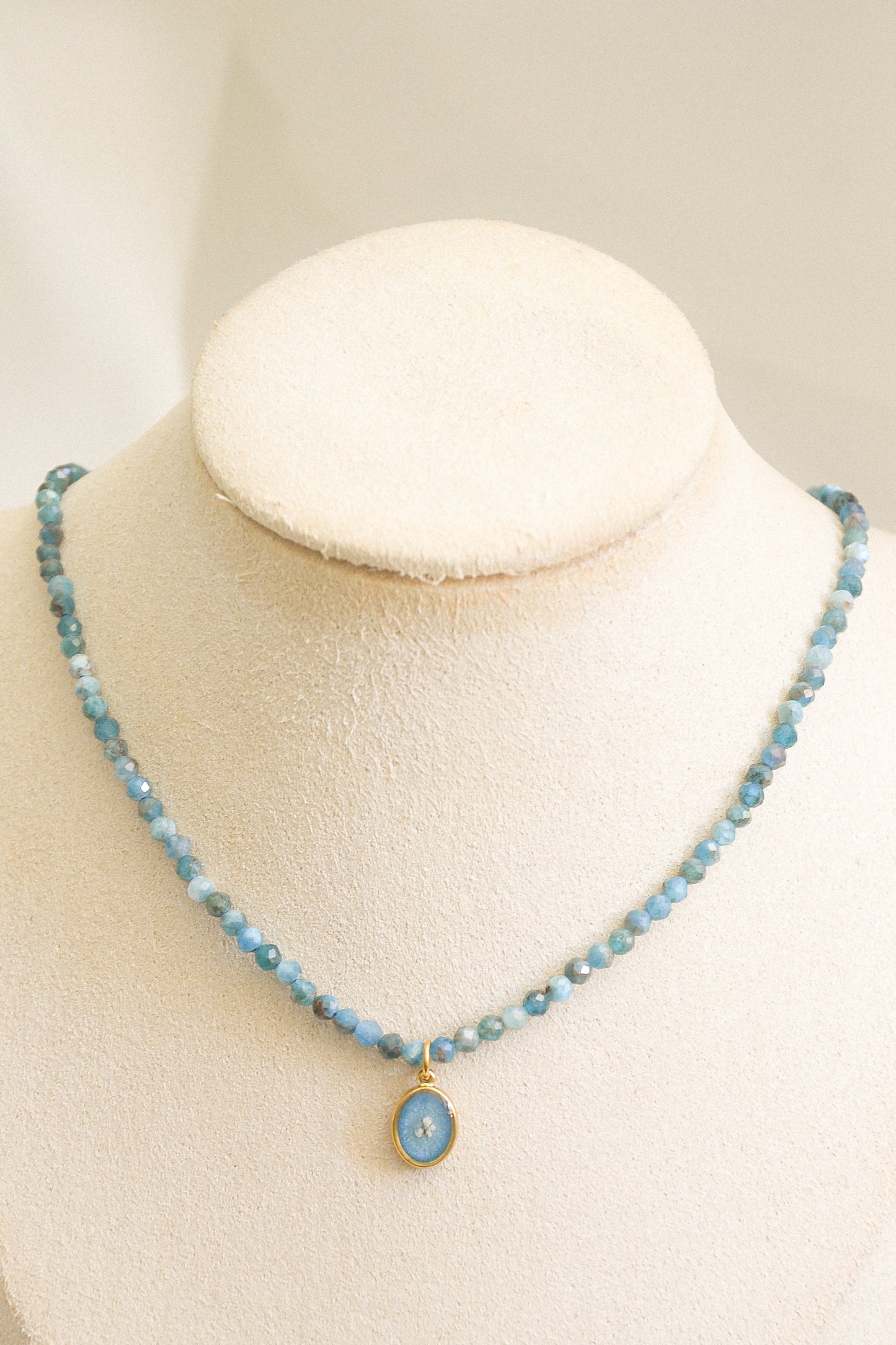 Apatite necklace
