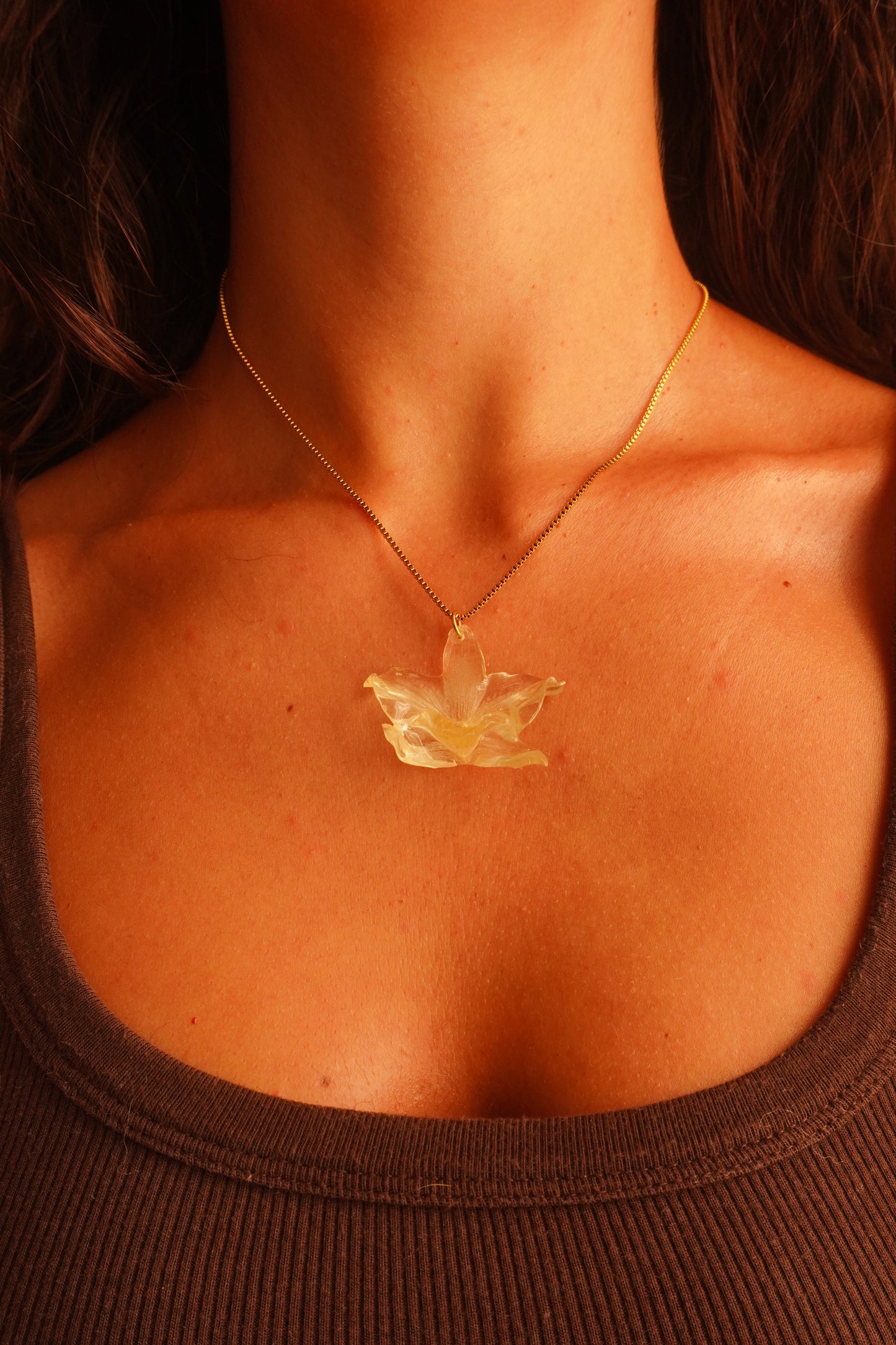 Orchid Necklace