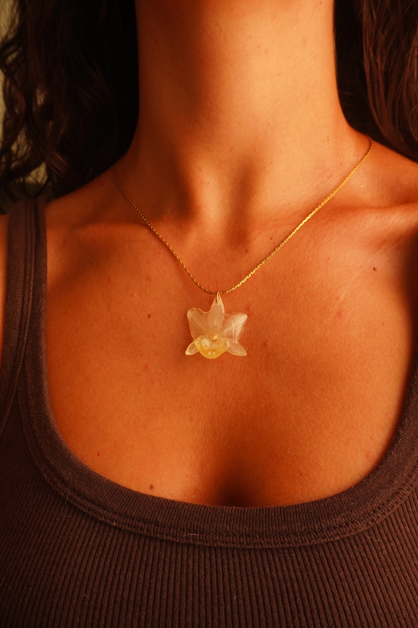 Orchid Necklace